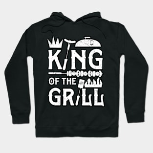 BBQ Smoker Dad King Of He Grill Hoodie